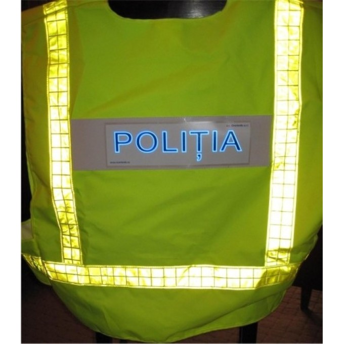 Vesta reflectorizanta cu iluminare